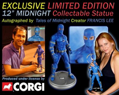 12 inch AUTOGRAPHED STATUE